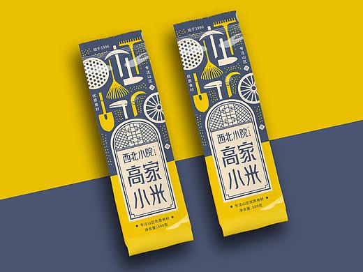 小米包装 粮食包装 五谷杂粮 礼盒包装