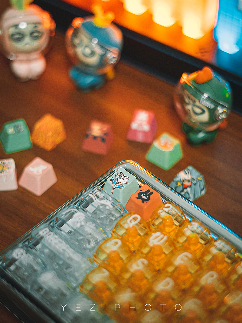 洛斐Lofree兔年限定键帽&台历（图ZMzMxMzA2NDAw） - 产品摄影 - 站酷设计师叶少Vera原创素材 - 站酷ZCOOL