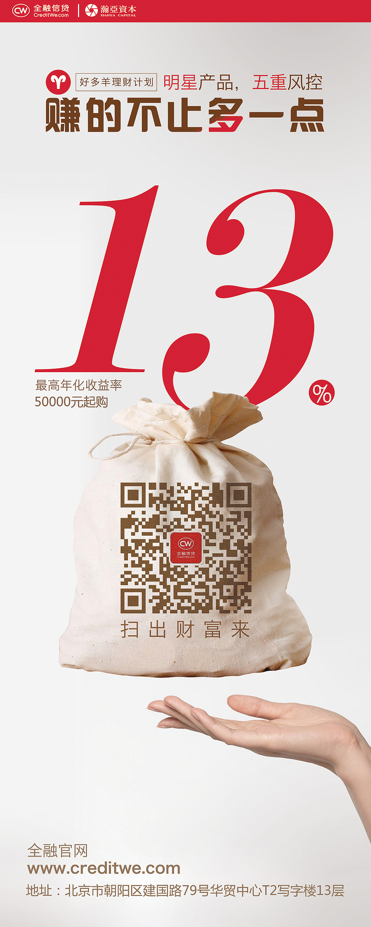 易拉宝设计--金融行业