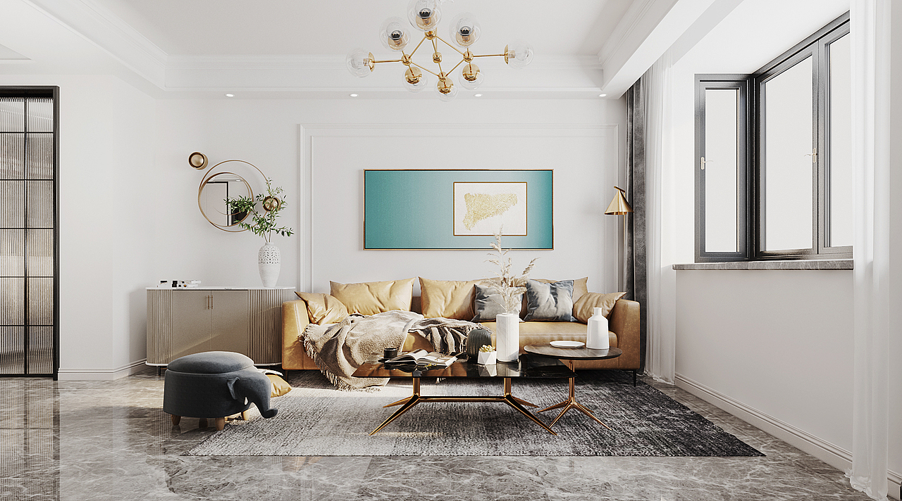 小户型家装（图ZMjMyMjAzOTY0） - 家装设计 - 站酷设计师万里_WanLi原创素材 - 站酷ZCOOL