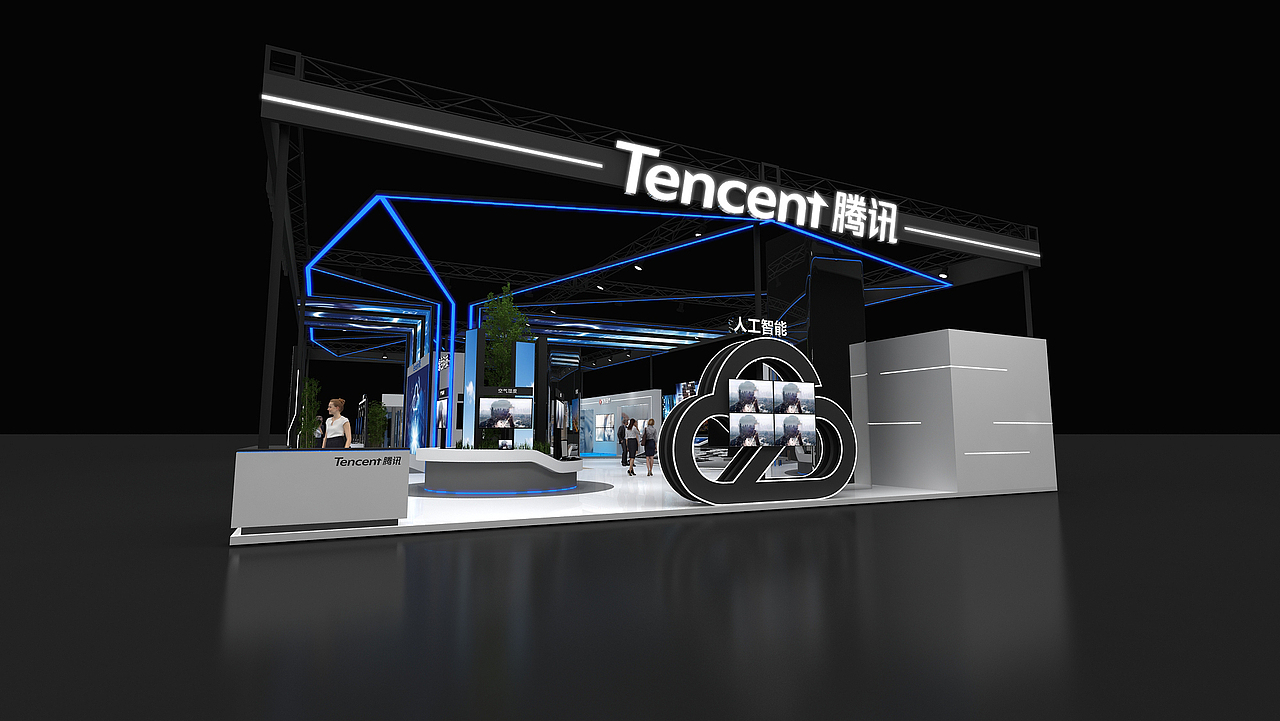 Tencent腾讯（图ZMjc2ODQ4OTA0） - 展陈设计 - 站酷设计师贰威原创素材 - 站酷ZCOOL
