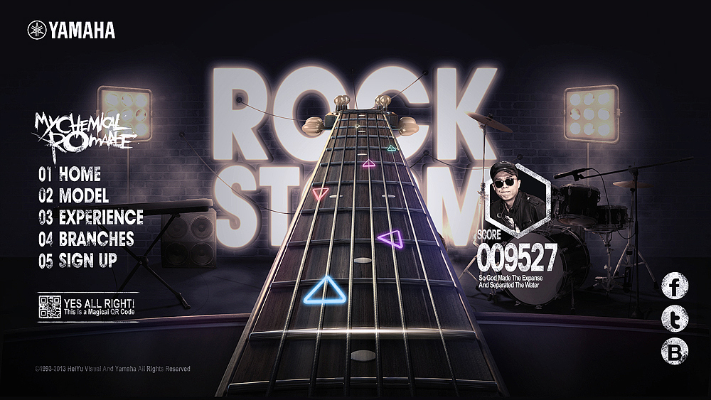 YAMAHA摇滚风暴（图ZMTMxNjYyNTI=） - 其他网页 - 站酷设计师HeiYu88原创素材 - 站酷ZCOOL
