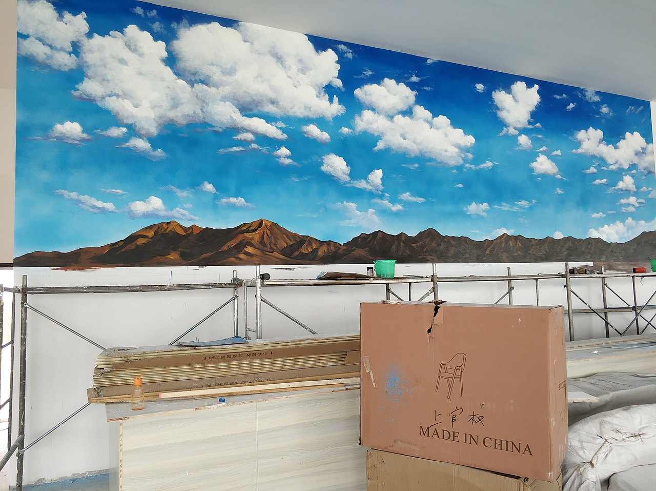 大柴旦美景。（图ZMTk5ODk1NzMy） - 新锐潮流插画 - 站酷设计师故城清扬原创素材 - 站酷ZCOOL