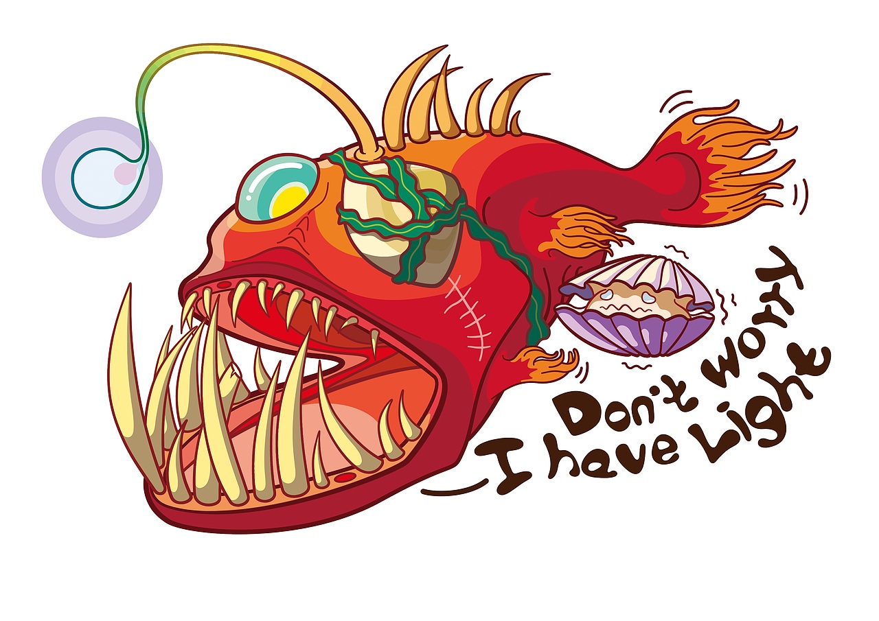 听麻麻的话/-鮟鱇鱼和小扇贝 br> br>"麻麻嗦,不阔以和不愣识的蜀黍嗦