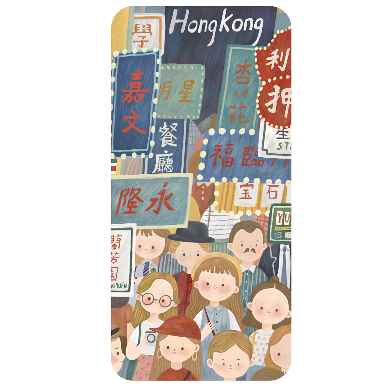 可爱女孩系列（图ZMTY5NjY0NDg0） - 商业插画 - 站酷设计师黄花和尚原创素材 - 站酷ZCOOL