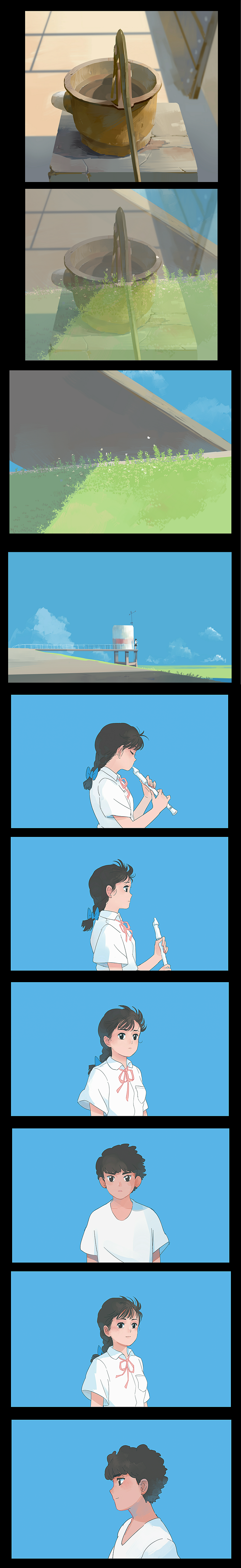 《青空·彼岸》 漫画1～4话完整版（图ZNzMyMDQ2NzY=） - 创作习作 - 站酷设计师邦乔彦原创素材 - 站酷ZCOOL