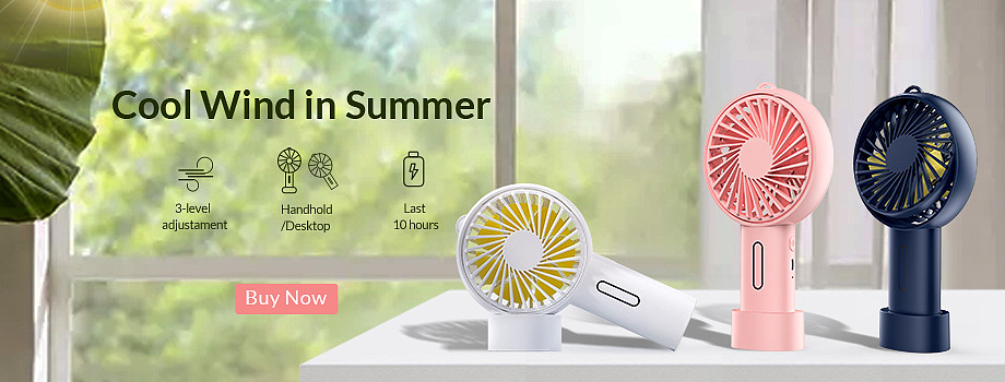 便携式手持小风扇|网页|banner/广告图|黄啊敏 - 原创作品 - 站酷