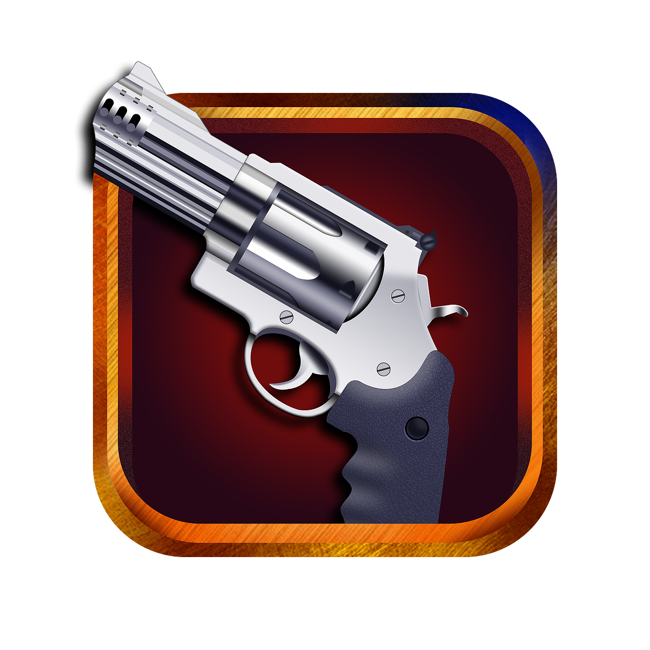 精致的左轮图标