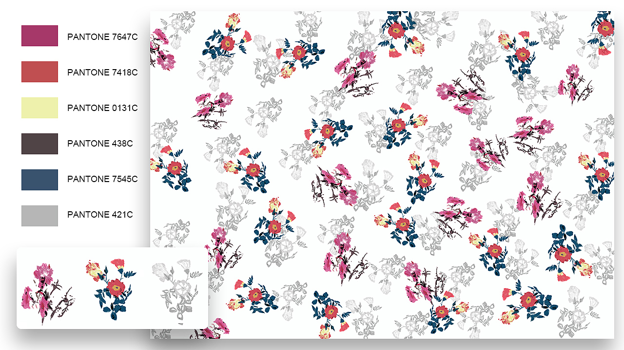 画了几张印花稿（图ZMTM2OTg4Mjky） - 其他服装 - 站酷设计师自由的贝塞尔原创素材 - 站酷ZCOOL