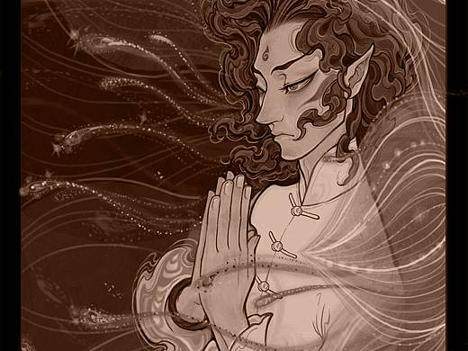 哪吒之靜如處子（個人主頁-ZMzgyNjMyNDg=） - 創(chuàng)作習(xí)作 - 站酷設(shè)計師大世麥原創(chuàng)素材 - 站酷ZCOOL