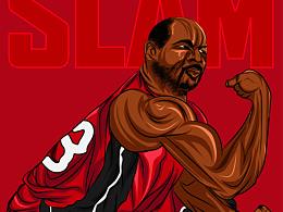 籃球插畫(huà)八