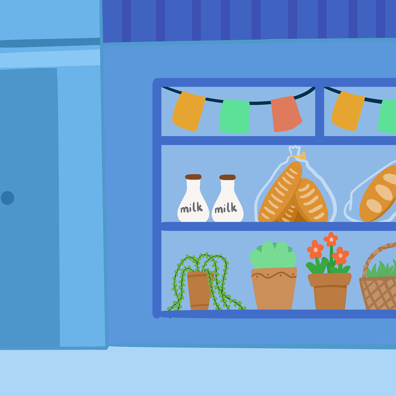 橱窗|插画|艺术插画|是ski啊 - 原创作品 - 站酷 (zcool)