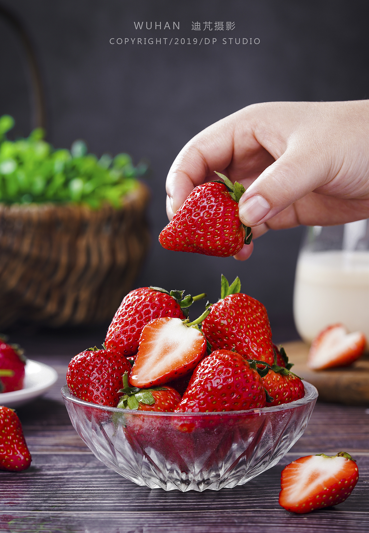 草莓&迪芃美食摄影
