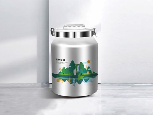 罐体图案设计