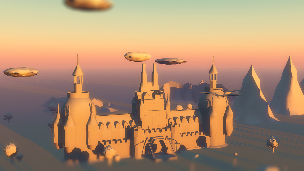 低面风格3d效果图