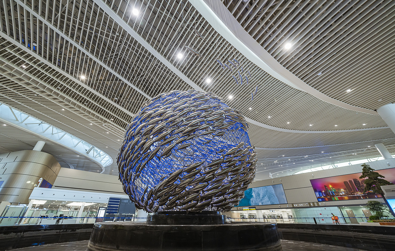 青岛国际机场集团展览馆（图ZMjY5ODg0NjMy） - 展陈设计 - 站酷设计师DesiXuly原创素材 - 站酷ZCOOL