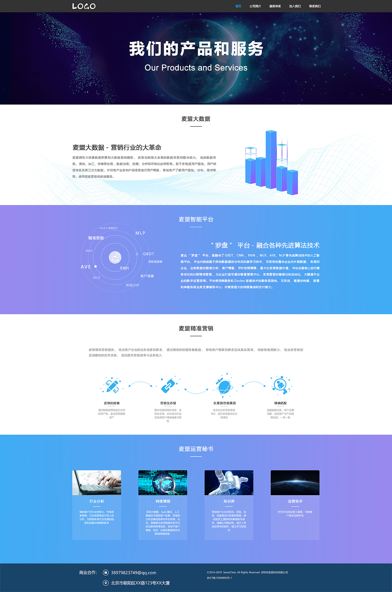 麦盟科技官网（图ZMTY0MDMyOTM2） - 企业官网 - 站酷设计师妖灵10原创素材 - 站酷ZCOOL