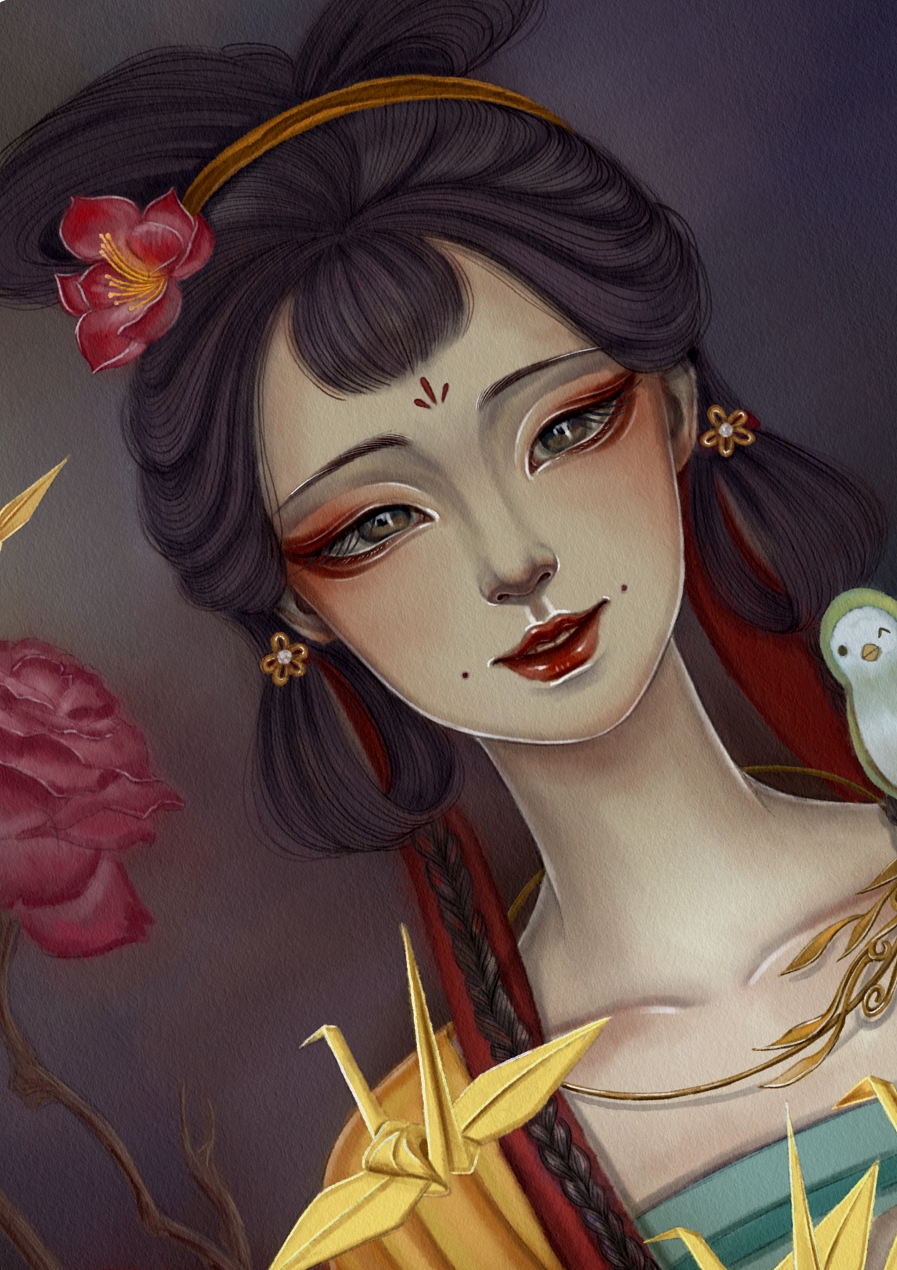 古装插画人物设计