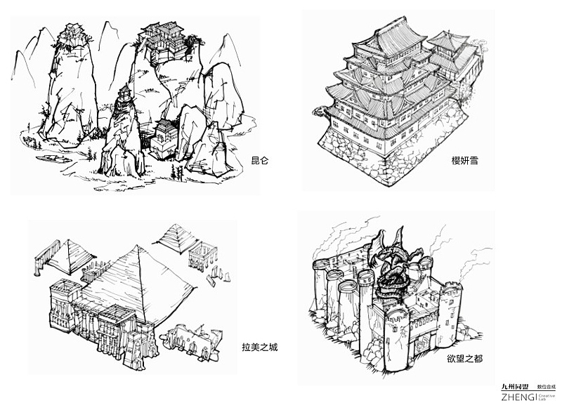 九州同盟-魔幻地图设计始末