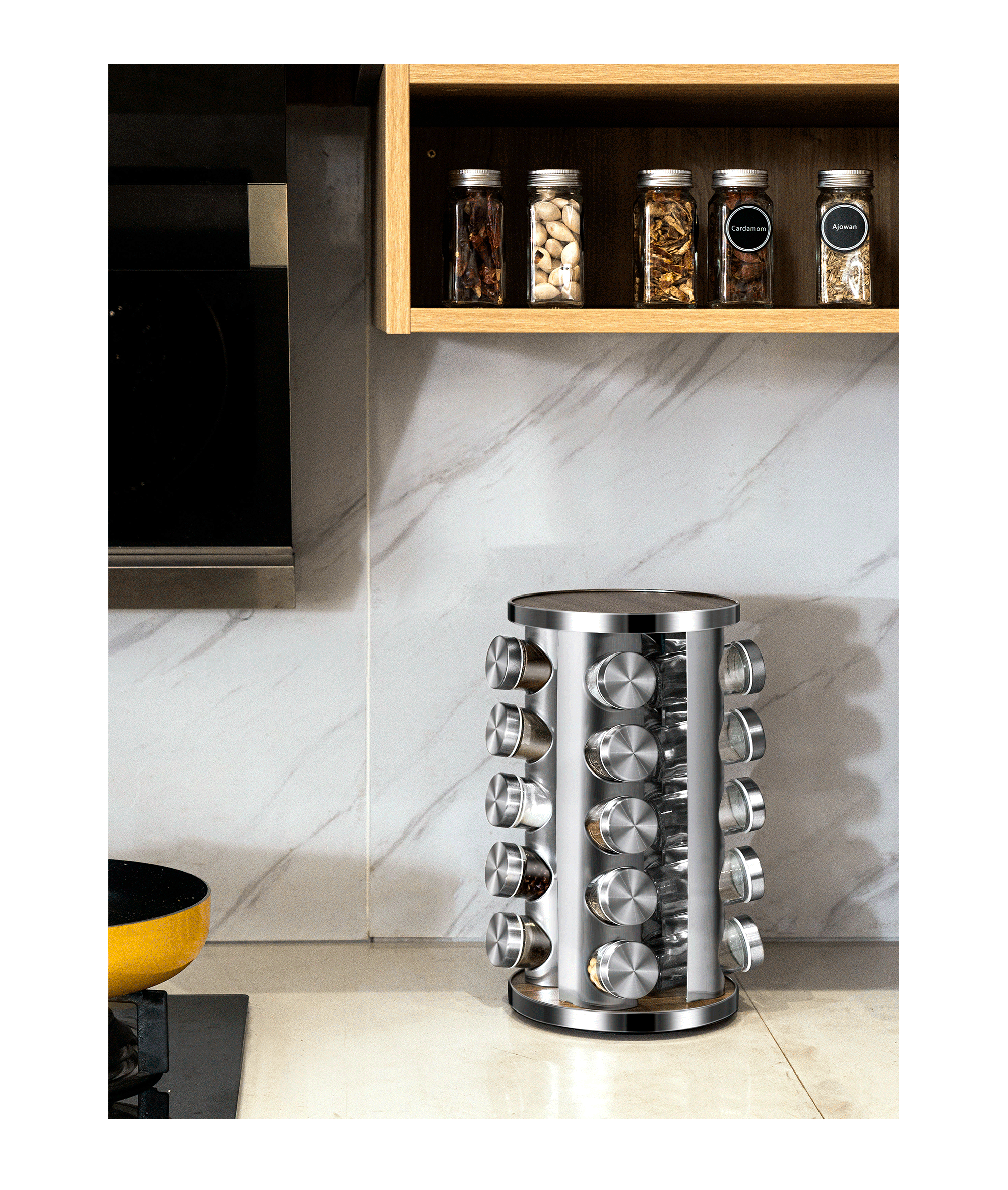 亚马逊香料架详情