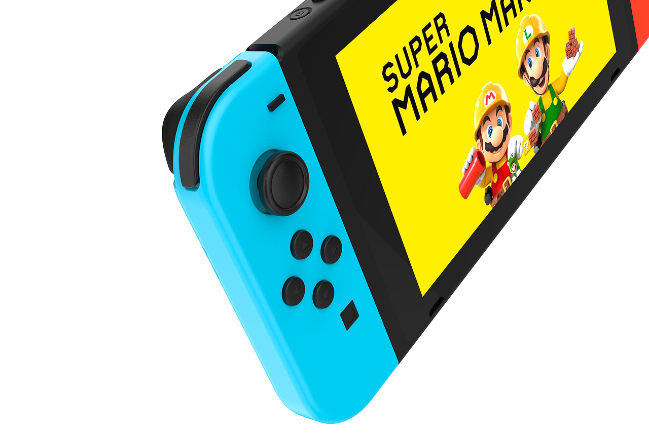 Switch手柄 游戏机 渲染