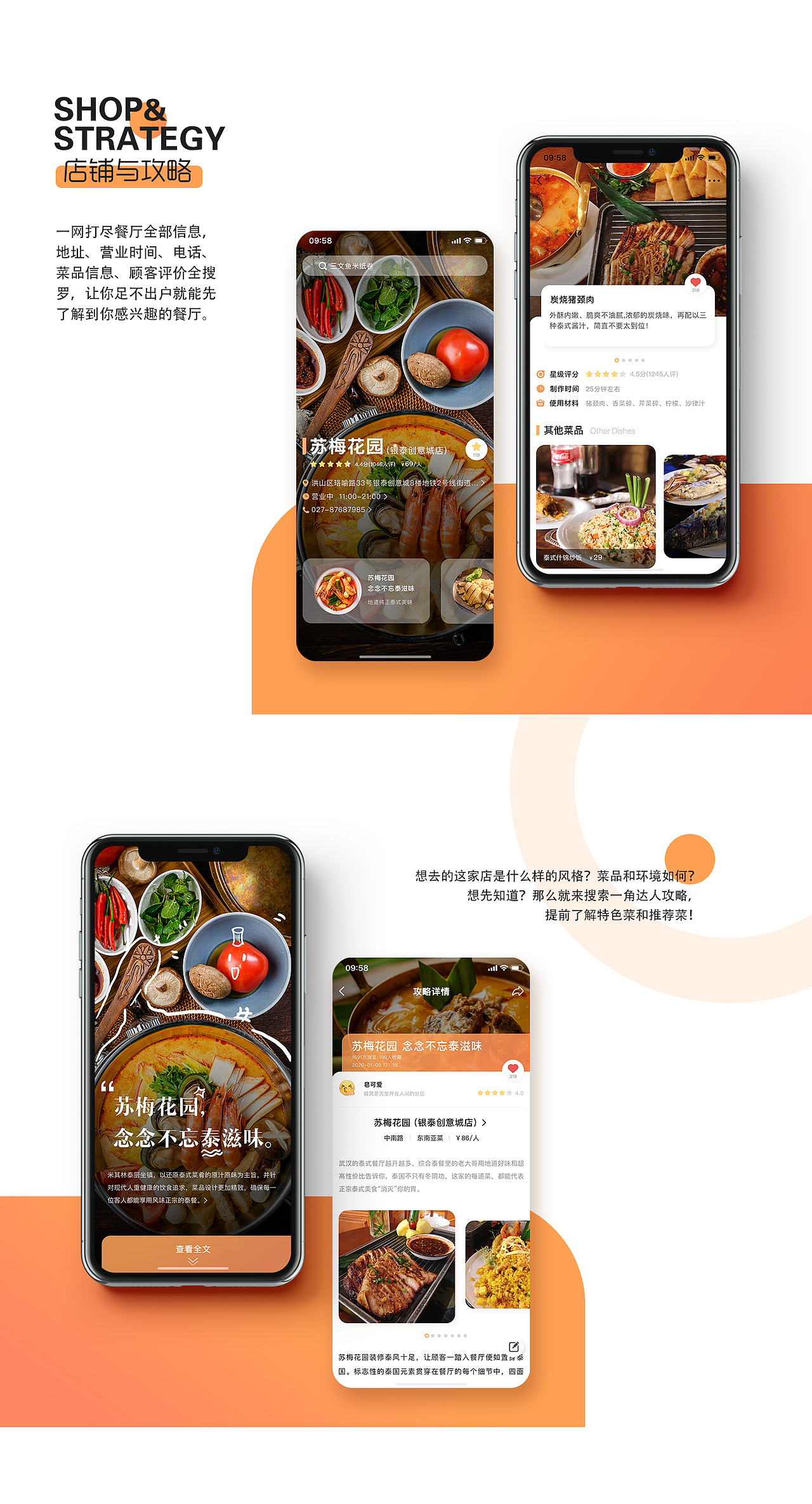 原創(chuàng)美食探店類APP——“一角”（圖ZMjExNTI3NzQ4） - APP界面 - 站酷設(shè)計(jì)師皂可愛原創(chuàng)素材 - 站酷ZCOOL