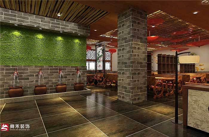 青岛经典品味音乐餐厅料理餐厅装修设计（图ZMjUxODU1NDYw） - 酒店餐饮设计 - 站酷设计师Z32358901原创素材 - 站酷ZCOOL