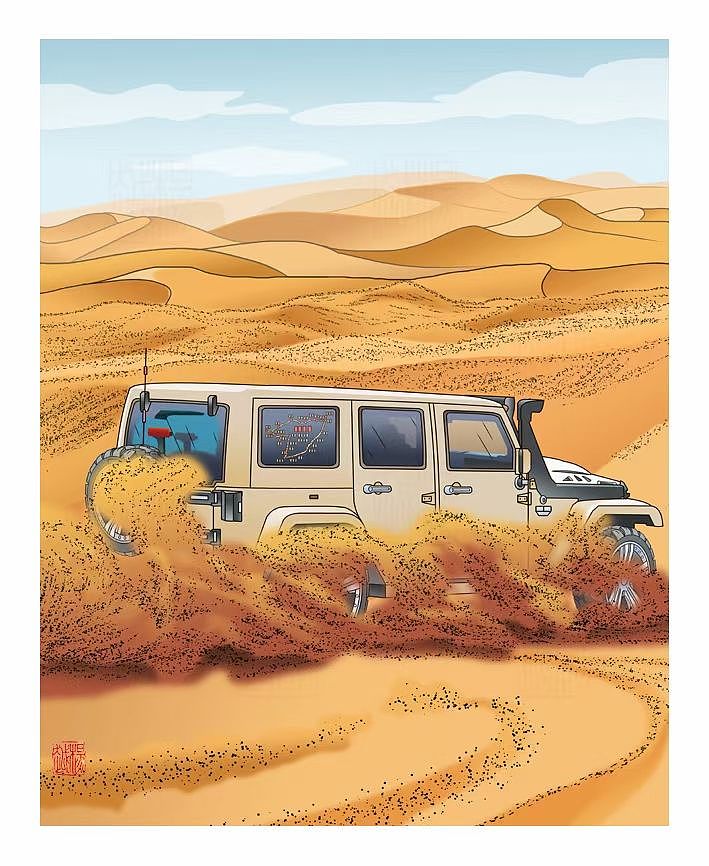 大美准格尔十景连环画背景画~层板画~景箱画~国画~展馆（图ZMzQ5ODEzNzky） - 商业插画 - 站酷设计师杨越绘画原创素材 - 站酷ZCOOL