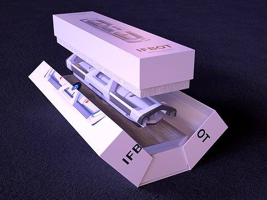 IFBOT光伏清洁机器人｜产品包装设计（个人主页-ZNTQ3MjcxMzY=） - 包装 - 站酷设计师hansguo原创素材 - 站酷ZCOOL