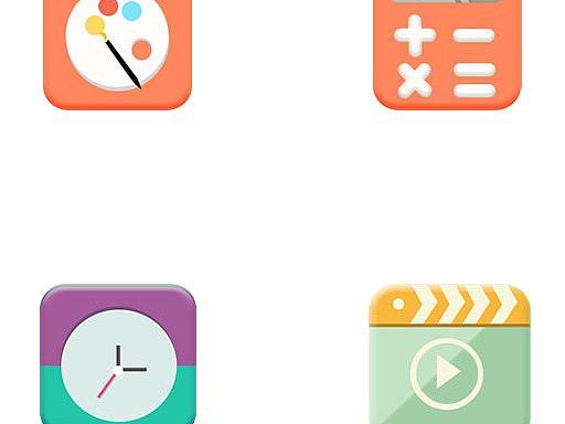 糖果风手机图标（魅族手机市场已上市）