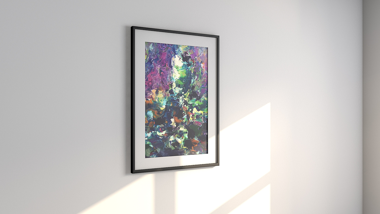 [ 青瓷与光 ]-/当代抽象艺术与数码的碰撞