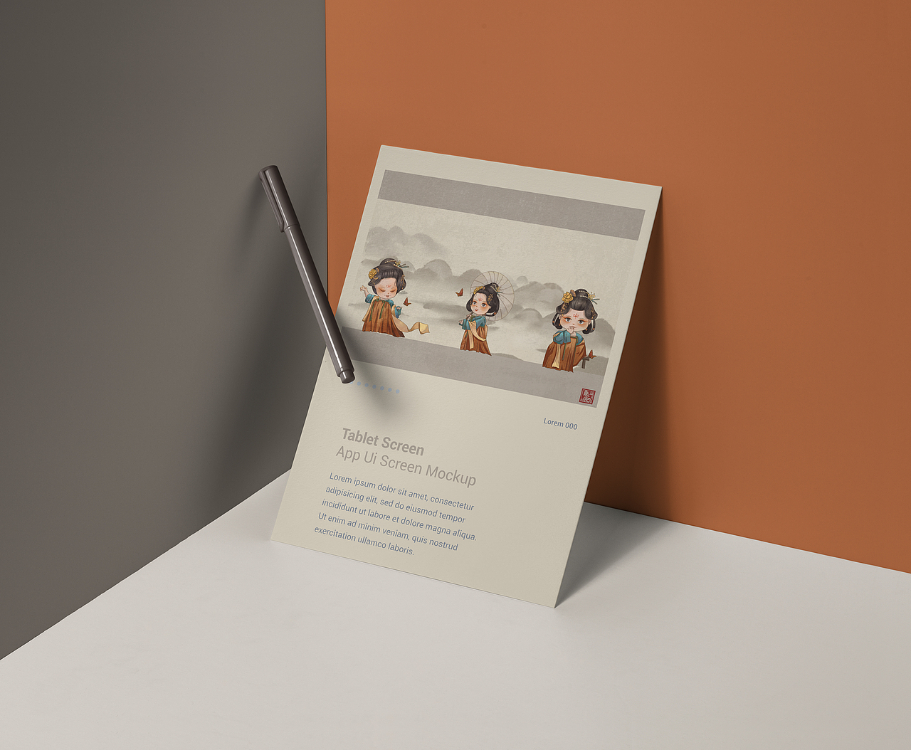 国潮｜舞余（图ZMzA3NTE5MzY0） - 商业插画 - 站酷设计师鹿屿LIUANQI原创素材 - 站酷ZCOOL