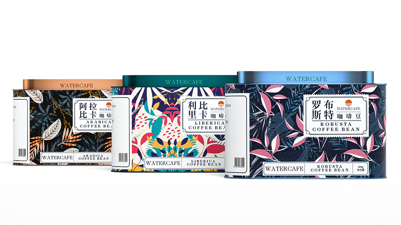 WATERCAFE--咖啡豆（图ZMzU0NDMzMzgw） - 包装 - 站酷设计师北陌霜序原创素材 - 站酷ZCOOL