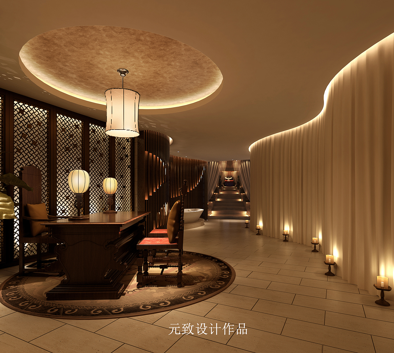 梦圆皇宫美容会所设计（图ZMTM0MzkxNzA4） - 家装设计 - 站酷设计师yzmxcc123原创素材 - 站酷ZCOOL