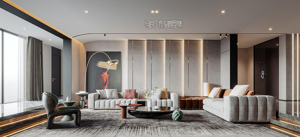 马良工作室模型集（一）（图ZMjY5OTMzMzg4） - 家装设计 - 站酷设计师马良加加原创素材 - 站酷ZCOOL