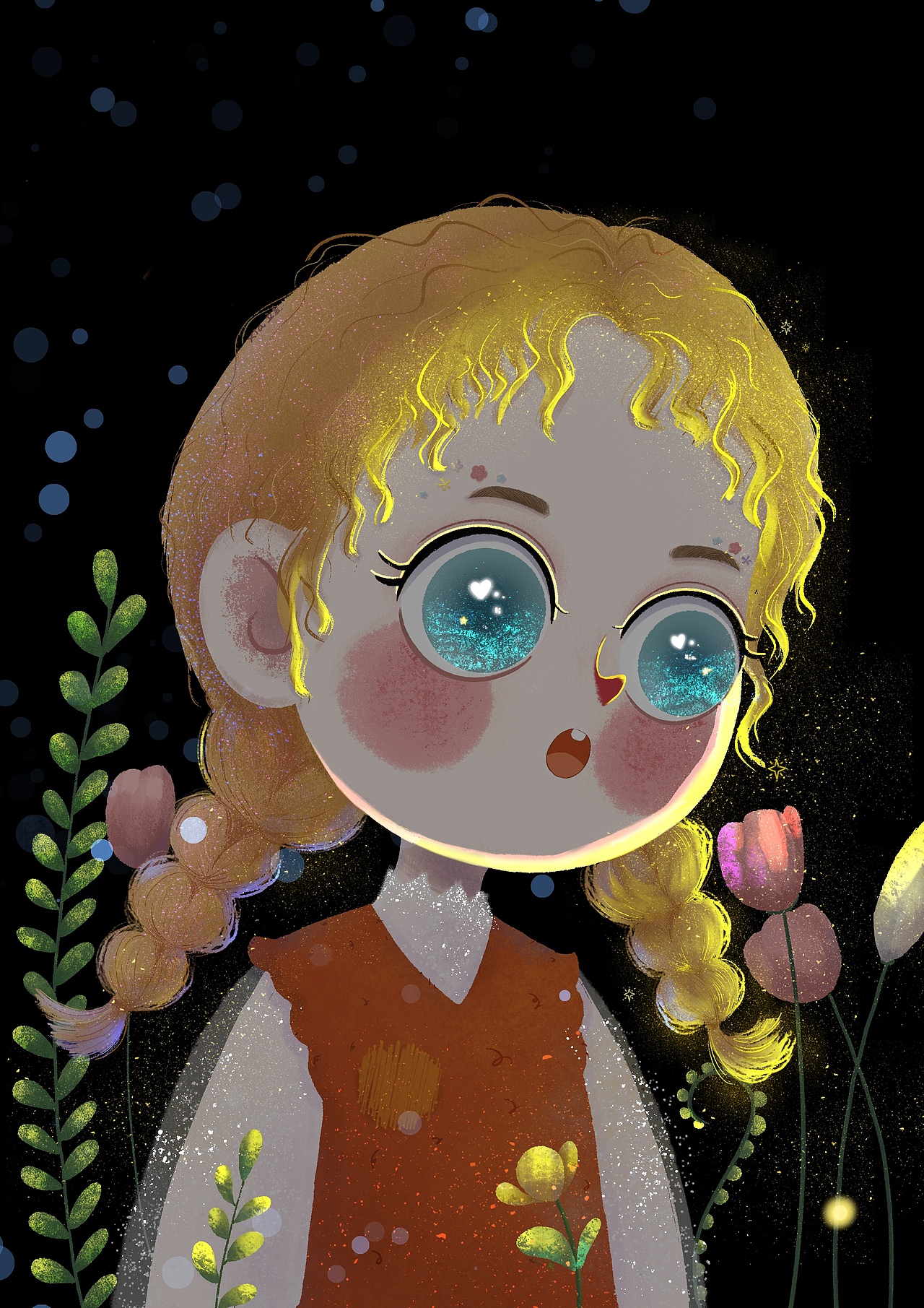 可爱女孩儿插集合