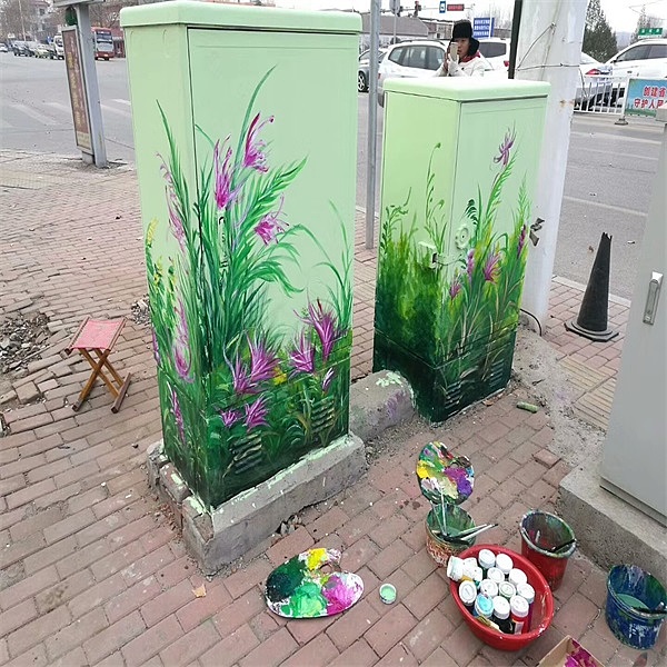 电箱彩绘_配电箱手绘_电箱美化_变电箱彩绘