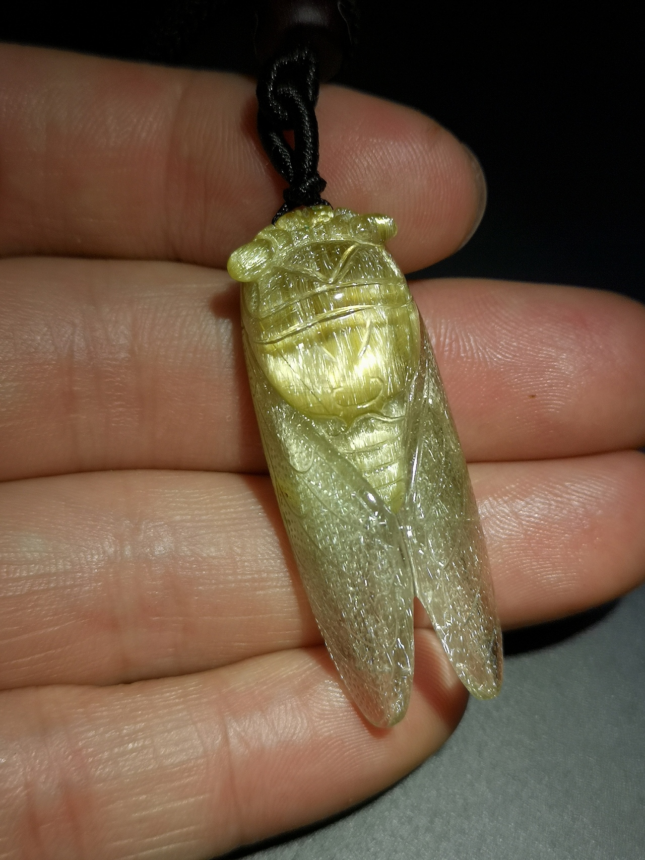 巧夺天工，手工雕刻蝉（图ZMTcyOTY4NDg0） - 首饰设计 - 站酷设计师Z57807671原创素材 - 站酷ZCOOL