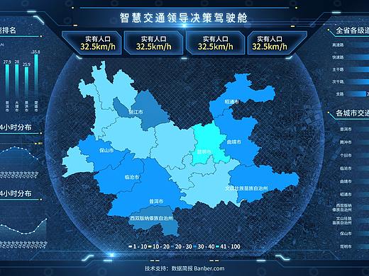 智慧交通领导决策驾驶舱