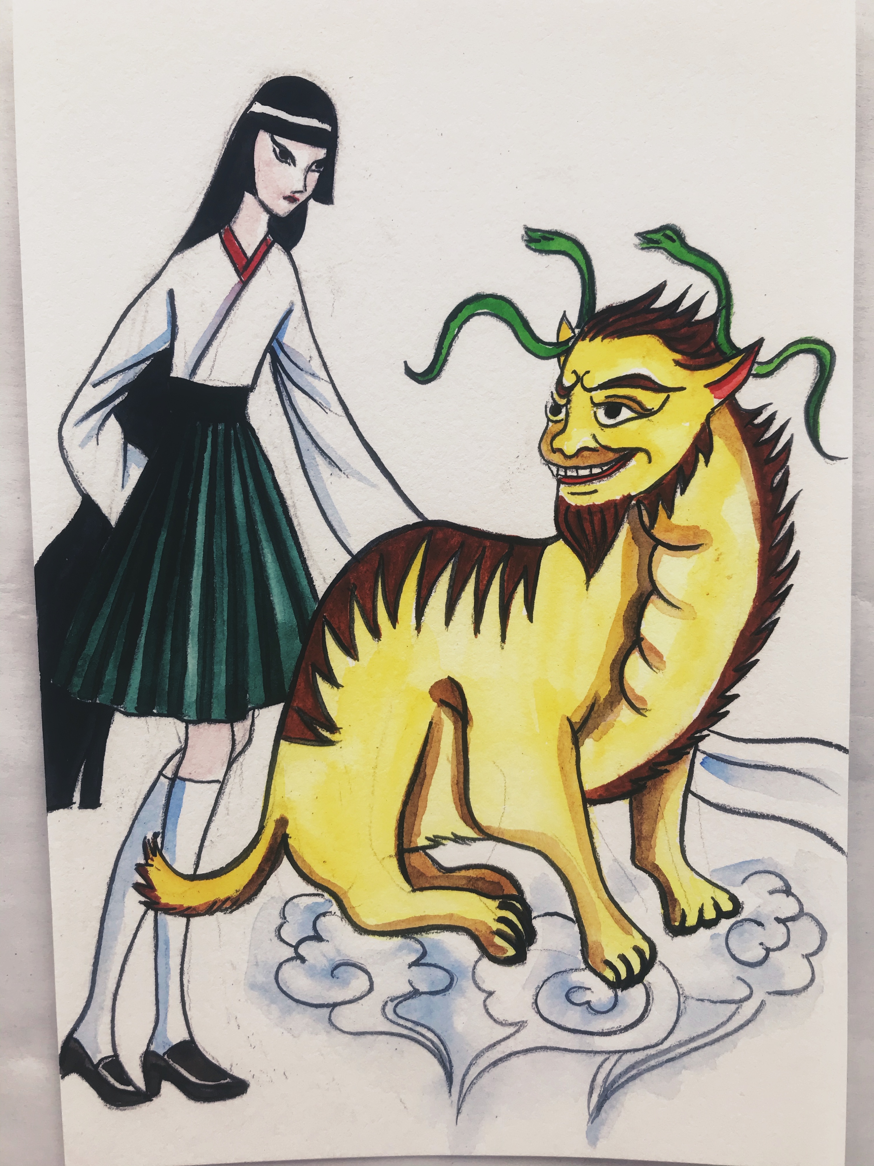 山海经之奢比尸