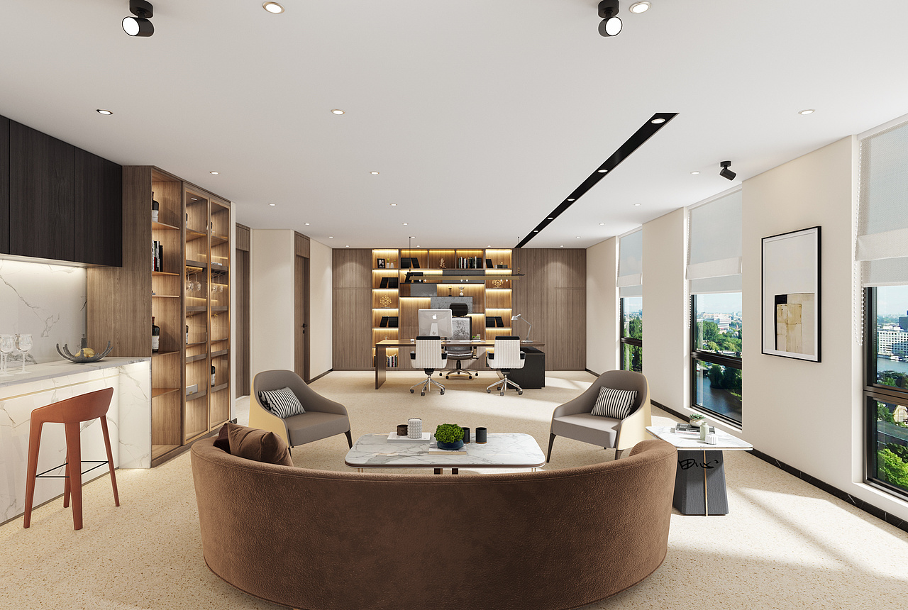 现代办公室——企业升级与空间定制