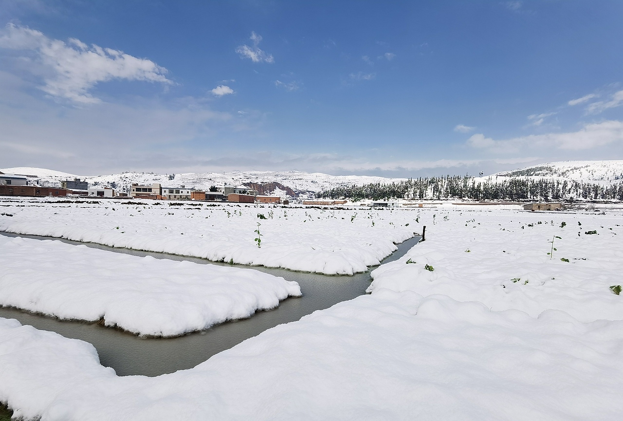 华为mate30pro5g2020春节拍摄雪景