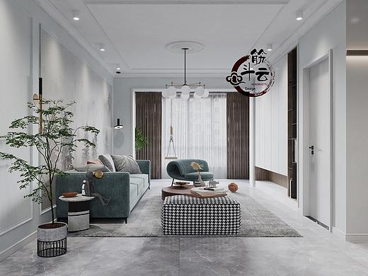 筋斗云效果图—客餐厅