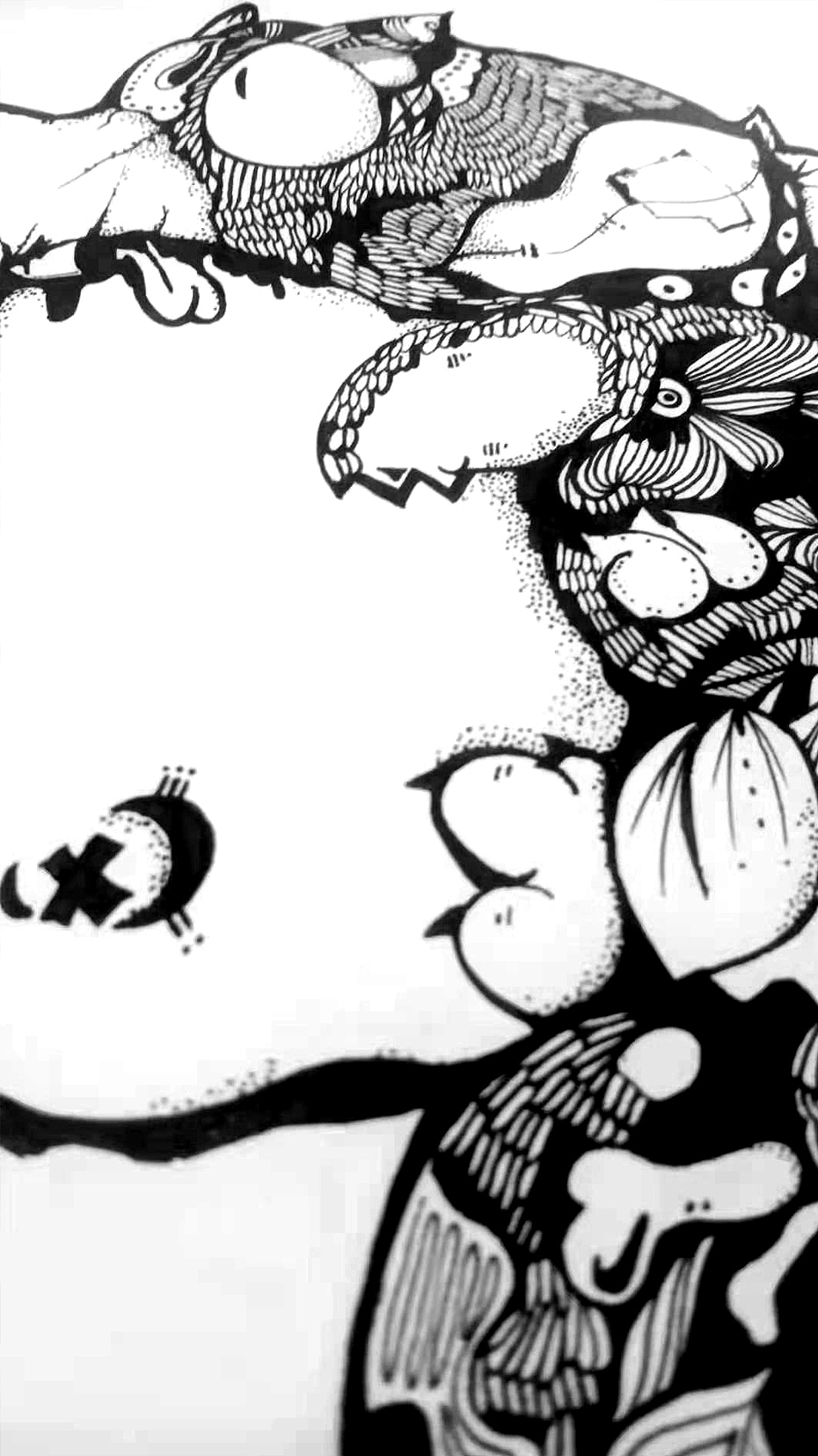 小怪兽—踩着七彩祥云的小恐龙