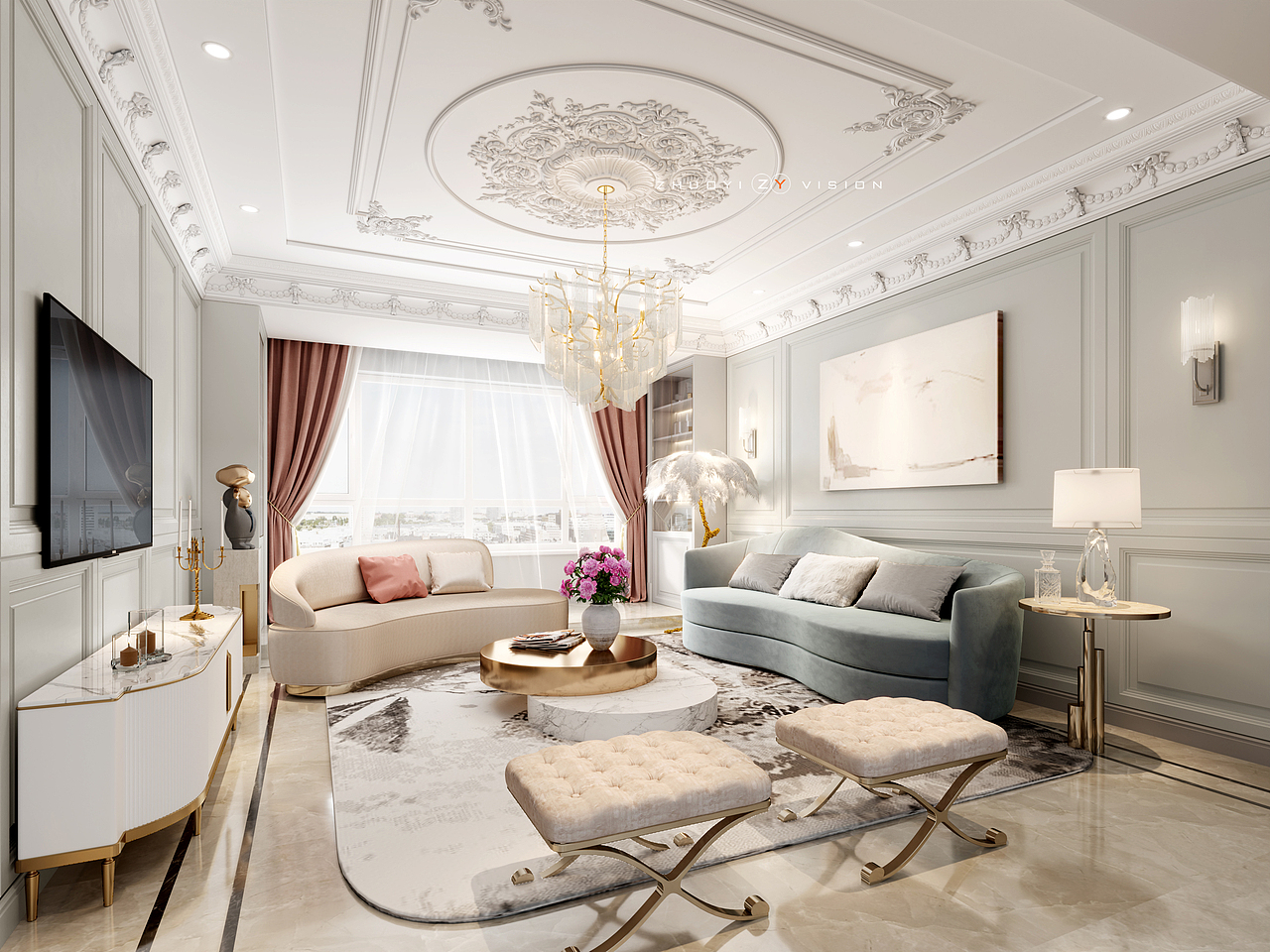 设计:魔方空间设计 表现:北京硺艺数字