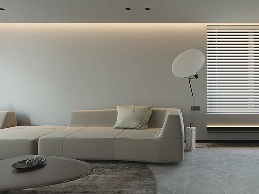 吉米设计-137平现代简约设计