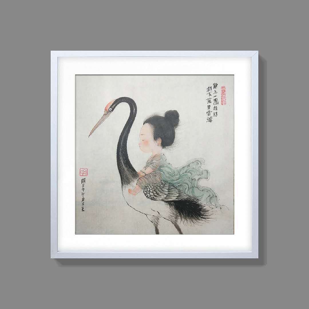 明子的水墨奇幻世界——《风信子系列》2,海量慎点。(图ZMjc3NTQzMTg0) - 绘画 - 站酷设计师明子水墨奇幻世界原创素材 - 站酷ZCOOL