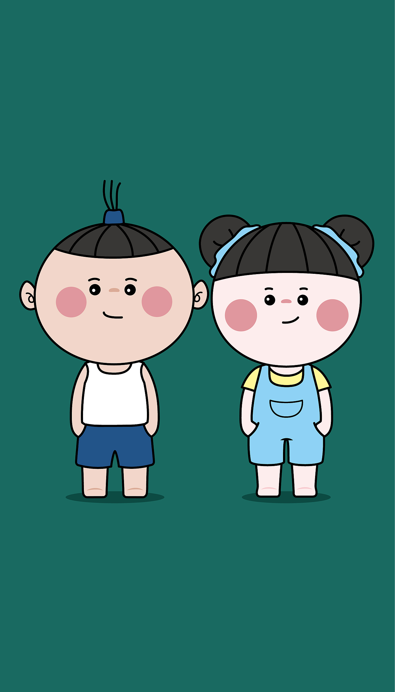 耳东木子情侣换装秀|平面|ip形象|耳东木子动漫_原创作品-站酷zcool