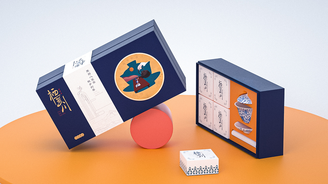 栖夏川八宝茶|平面|包装|阿勉啊 - 原创作品 - 站酷 (zcool)