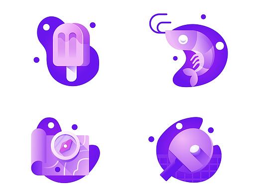 练习（个人主页-ZNTM5MzM5NjA=） - 图标 - 站酷设计师阿颖同学原创素材 - 站酷ZCOOL